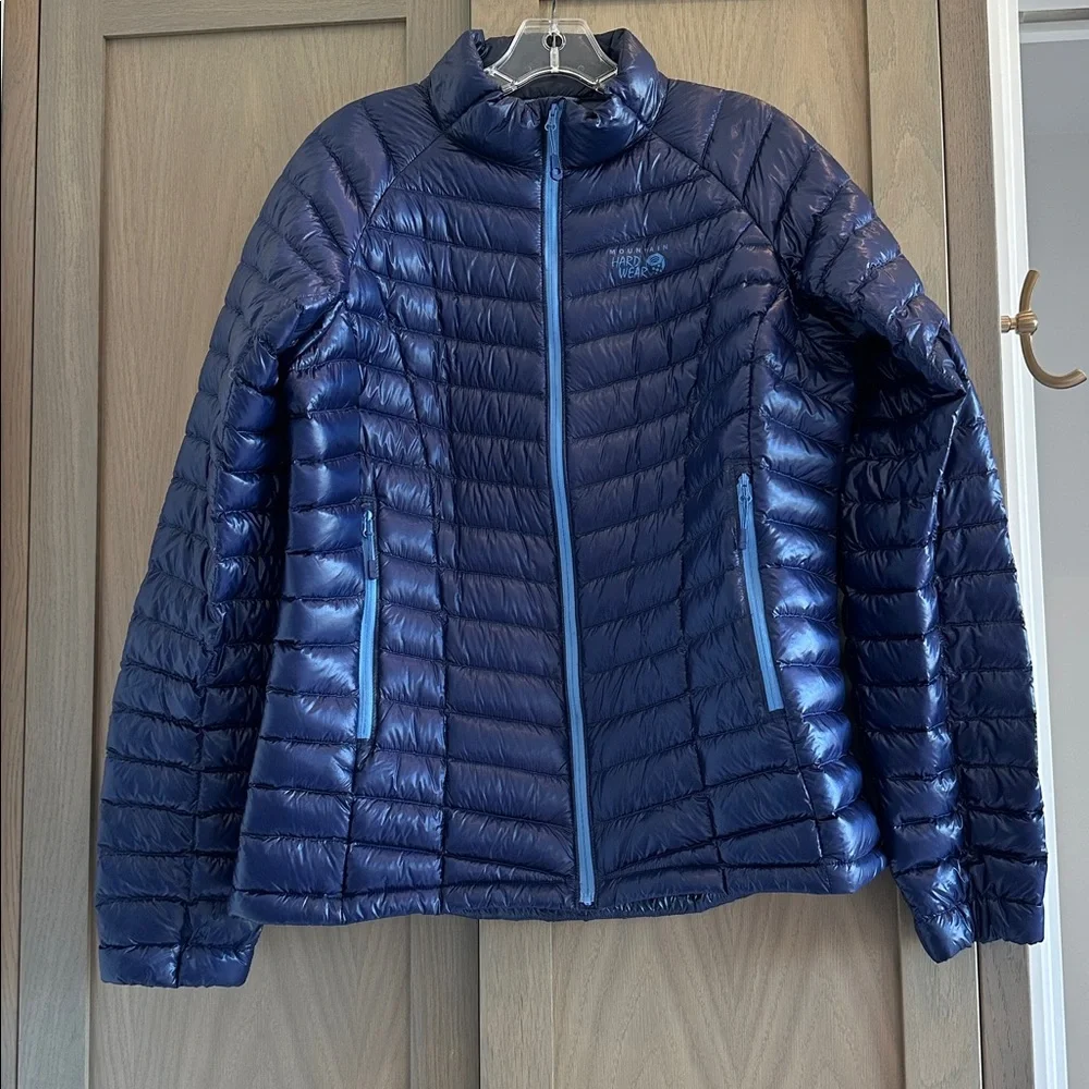 Mountain Hardwear “Torsun” Nectar Blue 2-Piece Puffer Jacket & Shell, Women’s L - Picture 5 of 8